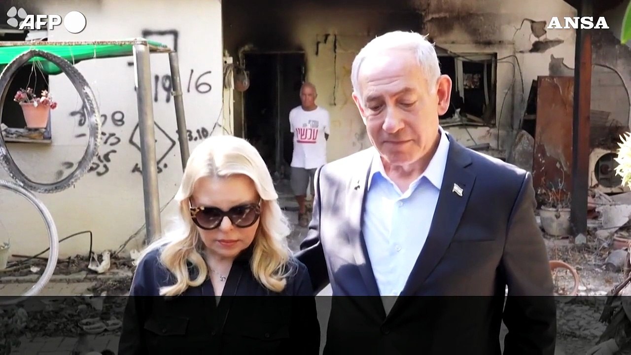 Netanyahu al kibbutz Nir Oz: "Si sente la sofferenza"