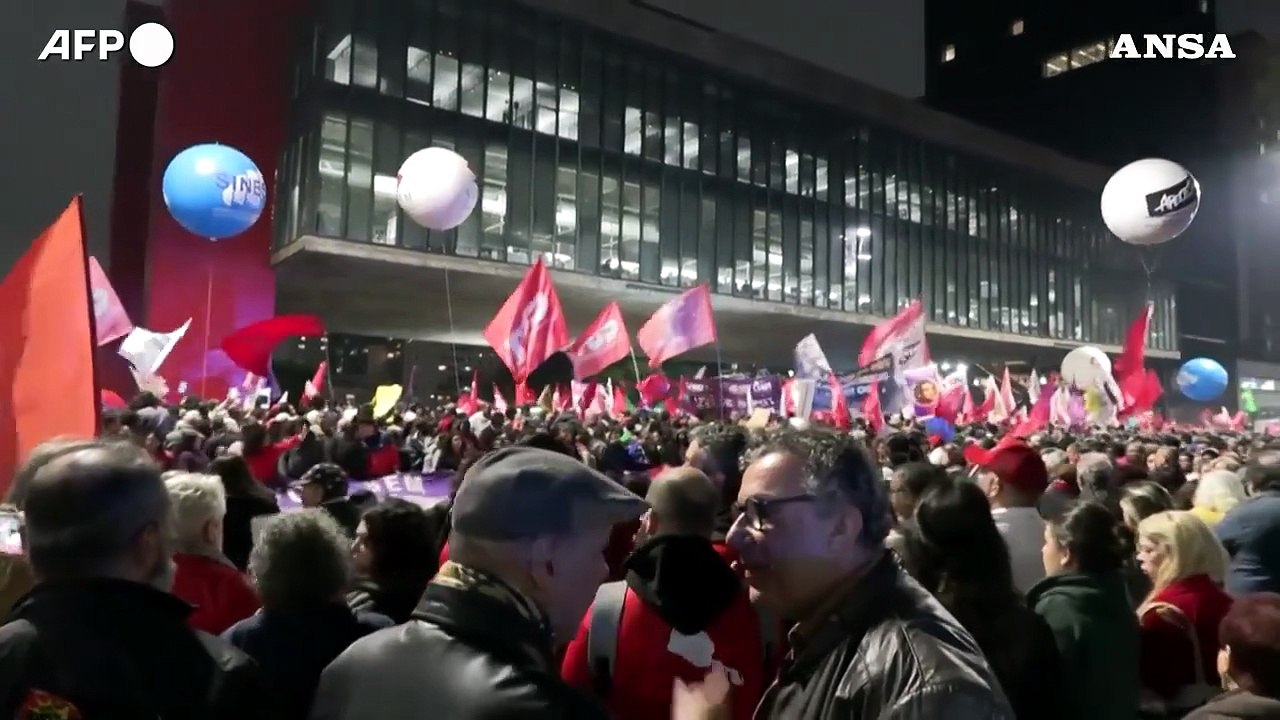Brasile, a San Paolo proteste contro i dazi di Trump