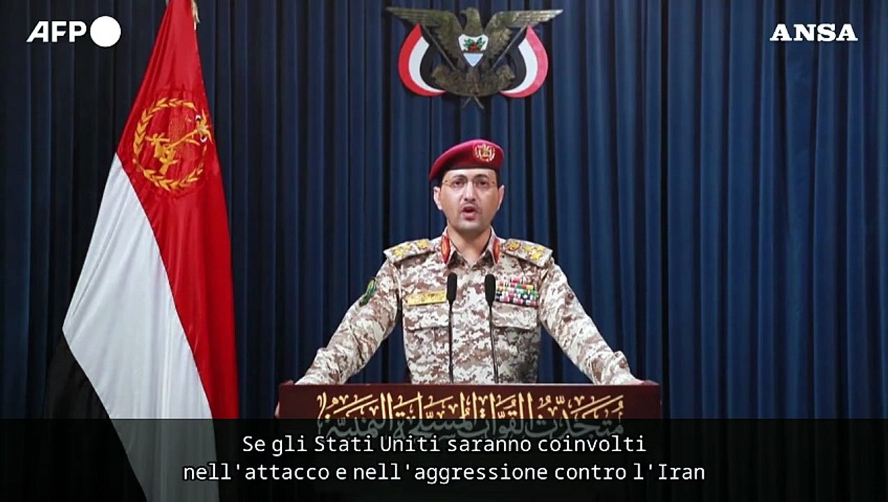 Houthi, "se gli Usa attaccano l'Iran missili contro le navi americane"