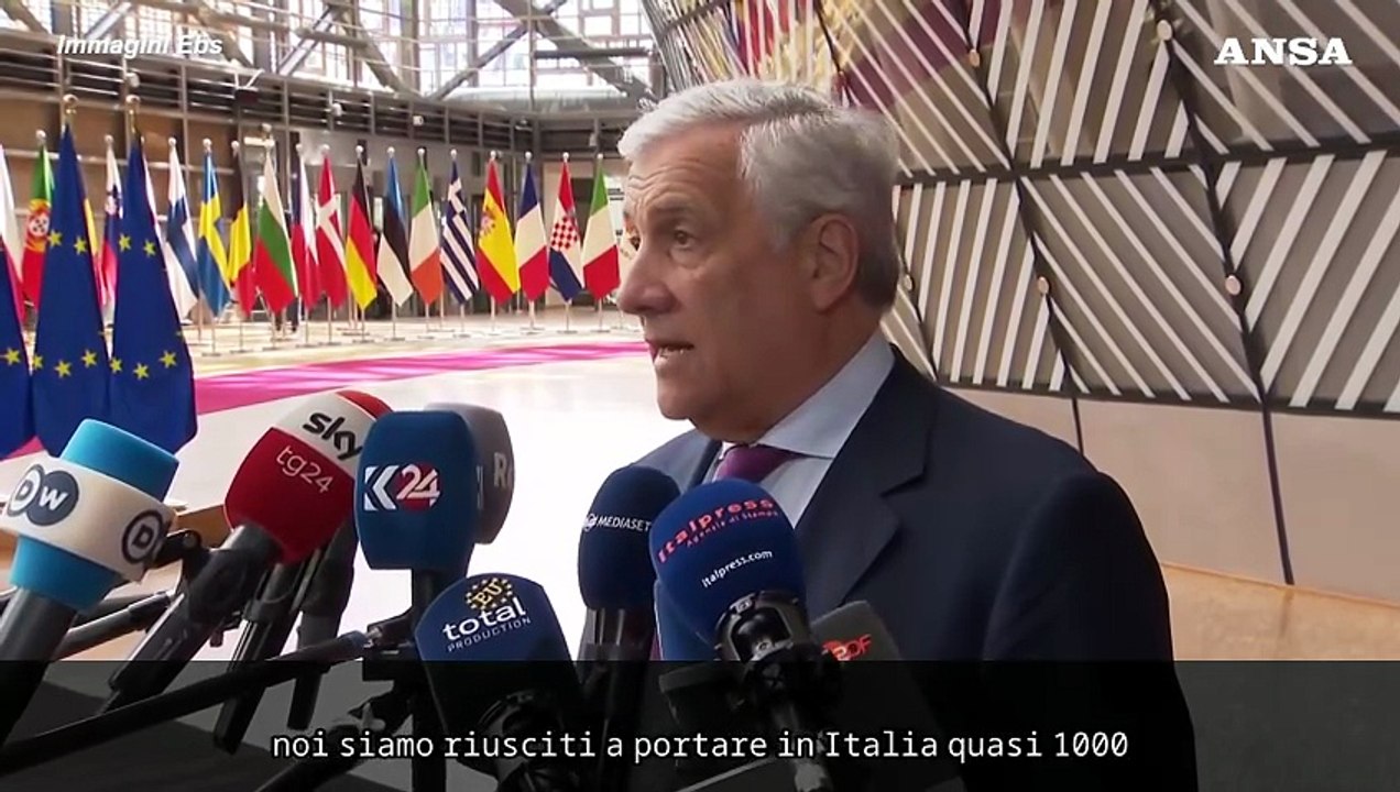 Tajani: "Con Israele tenere il dialogo, sanzioni velleitarie"