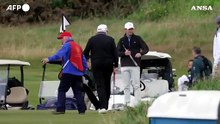 Trump, 'sono in Scozia, avro' molti incontri'