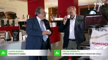 ANSACOM KIMBO.  Caffe' con caratteristiche uniche, tostato alla napoletana