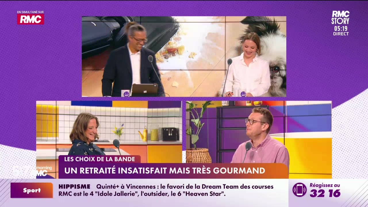 Les choix de la bande : Un retraité insatisfait mais très gourmand - 05/06