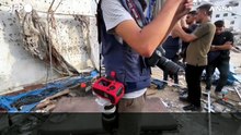 Un giornalista sul luogo dell'attacco a Gaza: "Siamo stati presi di mira"