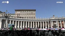 Il Papa, "il mondo rigetta la guerra"