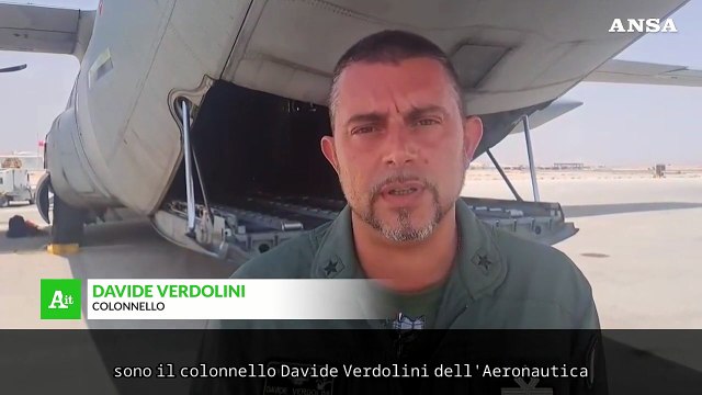 Aiuti Gaza, colonnello Verdolini: Forte collaborazione tra tutte le Nazioni coinvolte