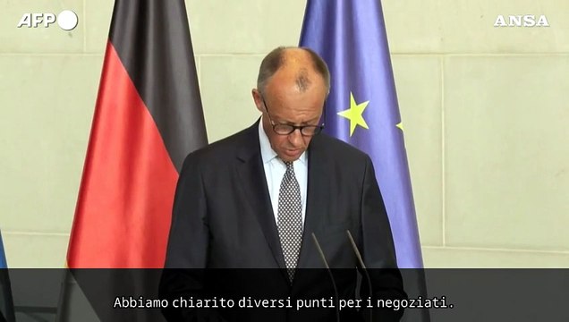 Merz: L'Ucraina deve essere al tavolo delle trattative dopo il vertice Trump-Putin