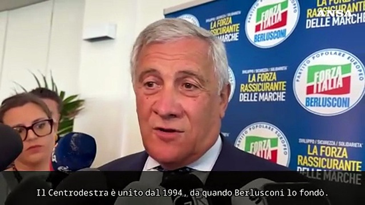 Regionali, Tajani: "Centrodestra unito, non ha i problemi della Sinistra"
