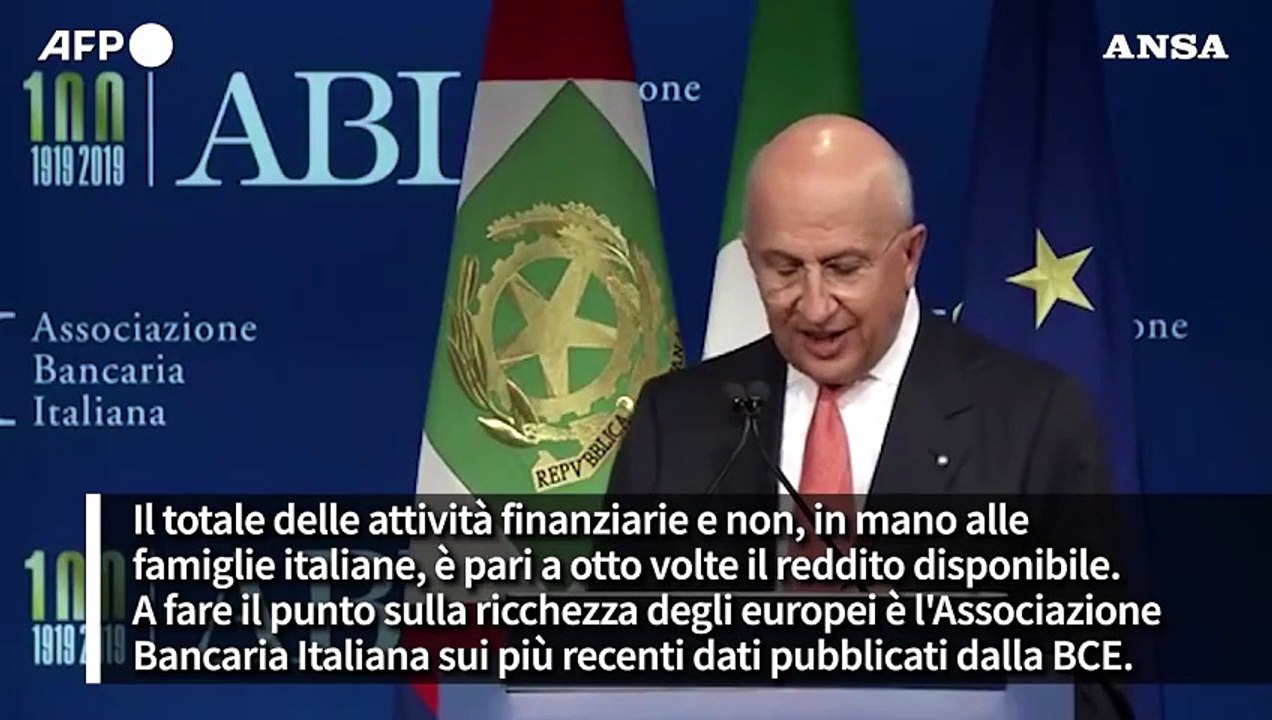 Sale la ricchezza degli europei, le famiglie italiane tra le piu' solide