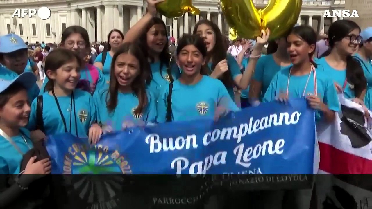 Papa Leone ringrazia degli auguri per il suo 70esimo compleanno