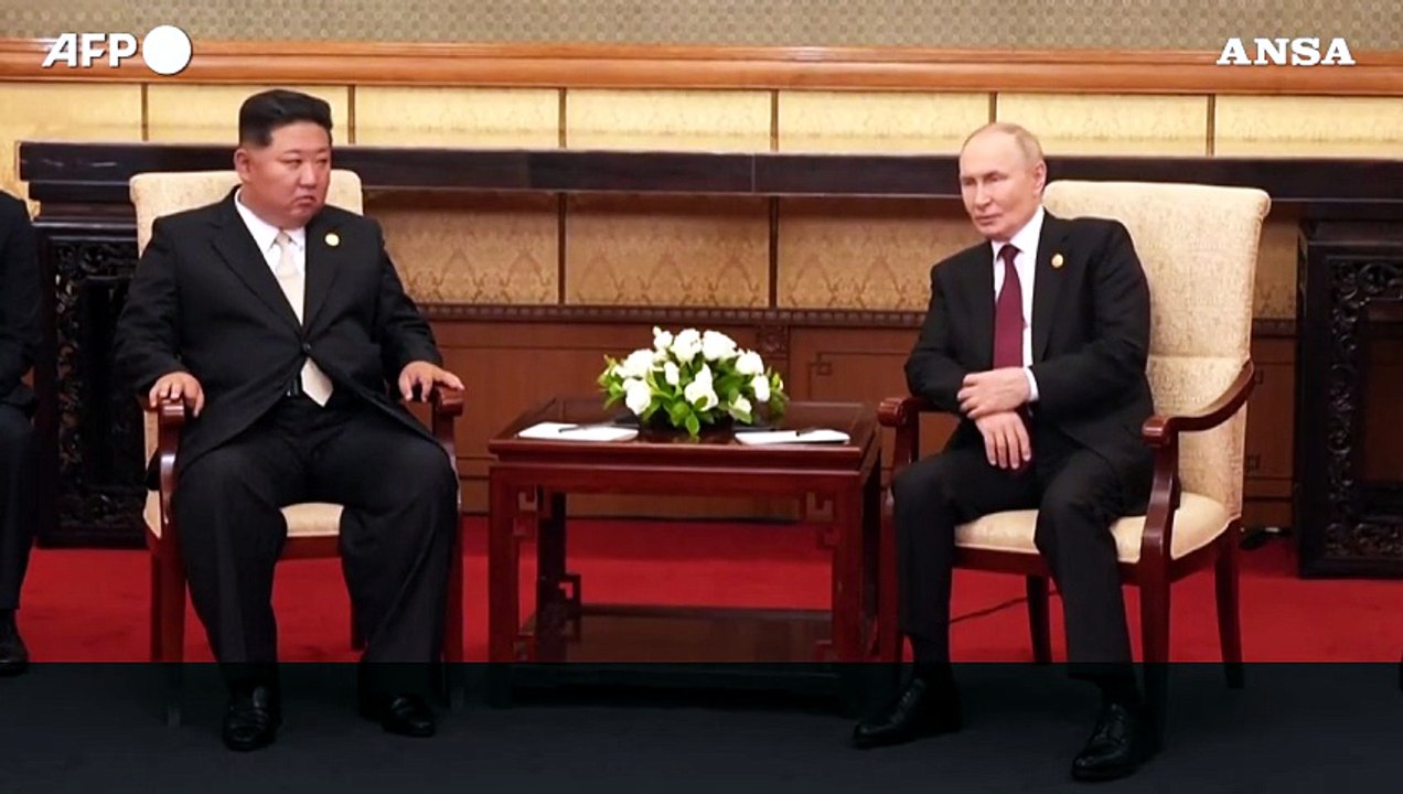 Putin a Kim, 'Russia e Corea Nord contro moderno nazismo