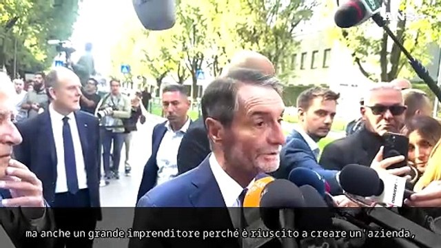 Armani, Attilio Fontana: La Lombardia lo ricordera'