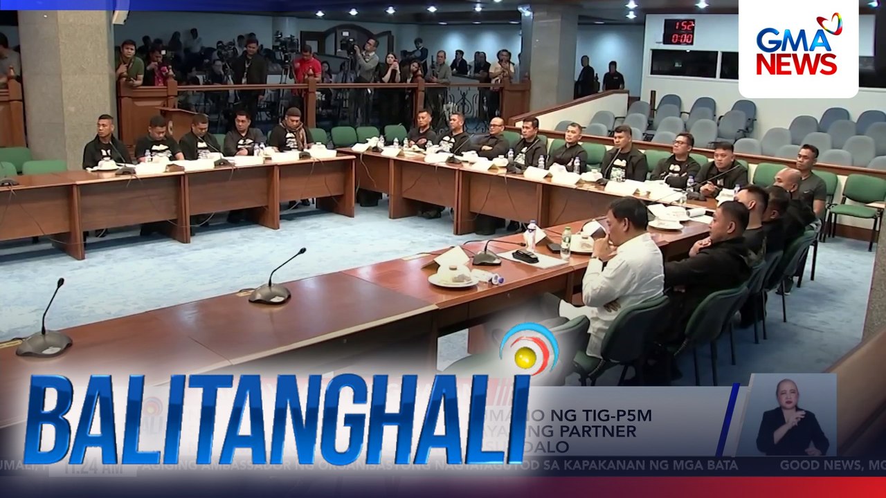 NBI - Mike Defensor, nag-alok umano ng tig-P5M sa 18 ex-marines, batay sa pahayag ng partner ng anak ng isa sa mga dating sundalo | Balitanghali