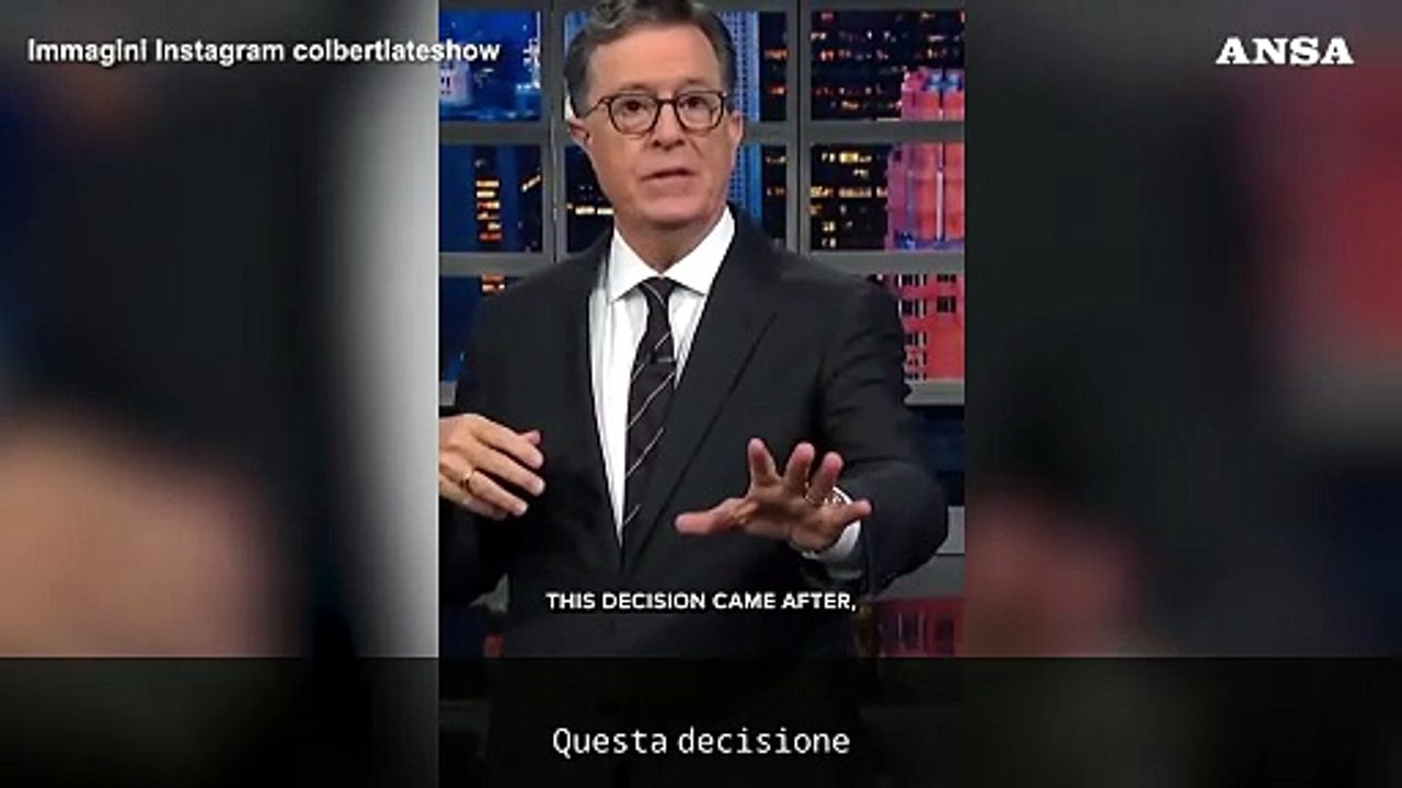 I comici Colbert e Stewart: "Siamo con Jimmy, e' palese censura"