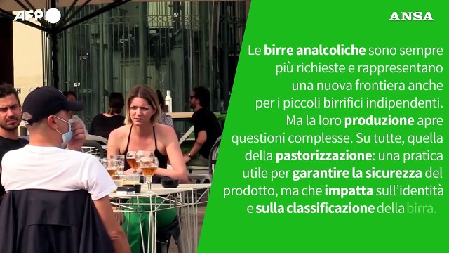 Ansa VERIFIED - E' vero che produrre la birra zero alcol comporta la perdita dello status di birrificio artigianale ?