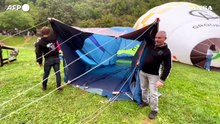 Francia, le mongolfiere "colorano" i cieli su Rocamadour