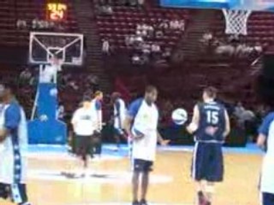 FINALE PLAYS-OFF PRO A BERCY 2008- NANCY - CHORALE DE ROANNE