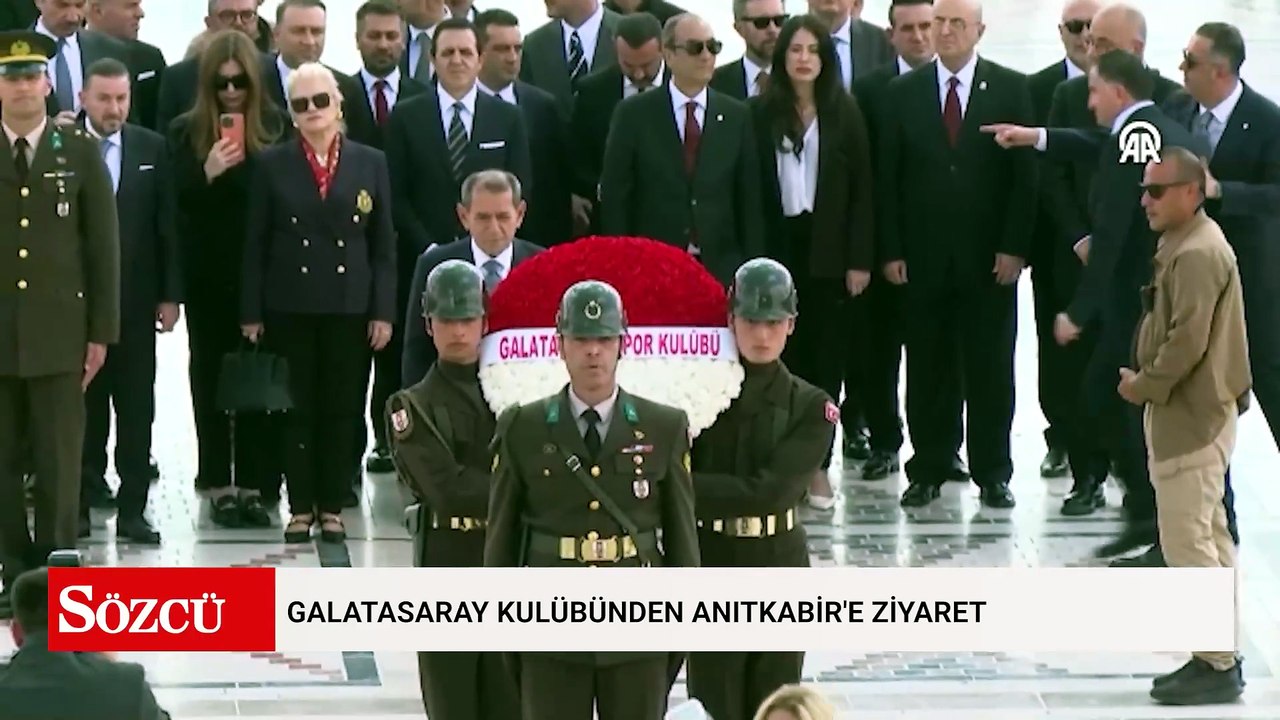 Galatasaray’dan Anıtkabir'e ziyaret