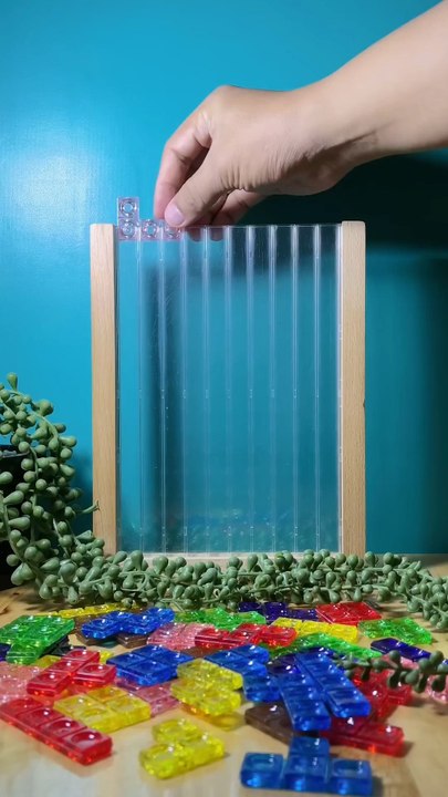 Satisfying ASMR Tetris Challenge