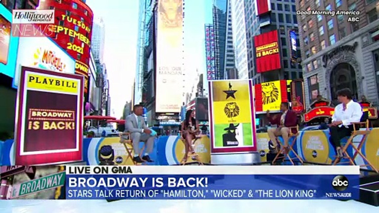 'Hamilton,' 'Lion King' and 'Wicked' Set to Return to Broadway in September | THR News [Full Movie]