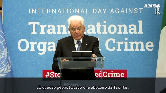 Mattarella: Inaccettabili le allusioni all'impiego di armi nucleari