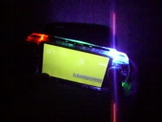 mod psp fat transparent multicolors leds de "zouhir"