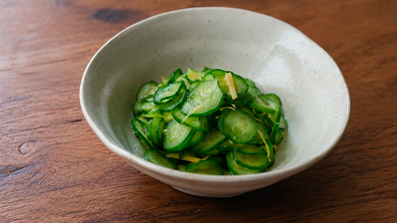 Easy Japanese Cucumber Salad With Vinegar 🥒