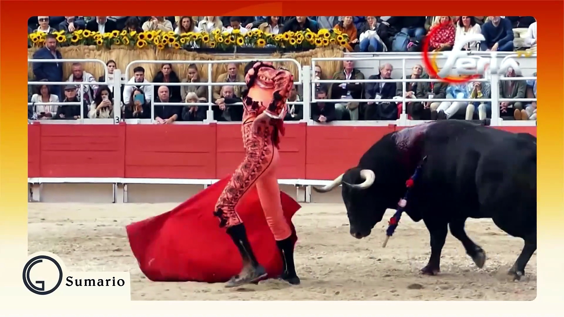 Grana y Oro con el torero Marco Pérez