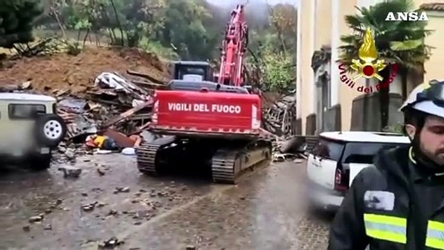 Frana travolge casa a Cormons, continuano le ricerche dei due dispersi