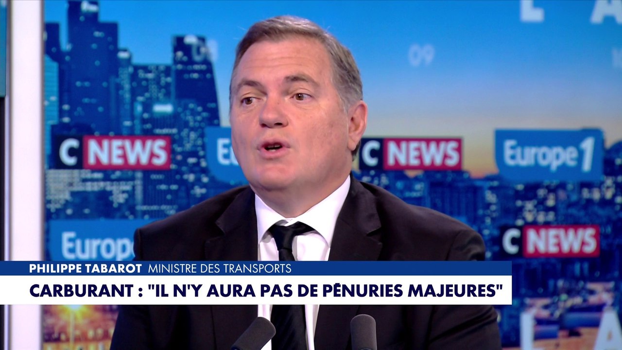 Philippe Tabarot : «Il n'y aura pas de pénurie d'essence cet été»