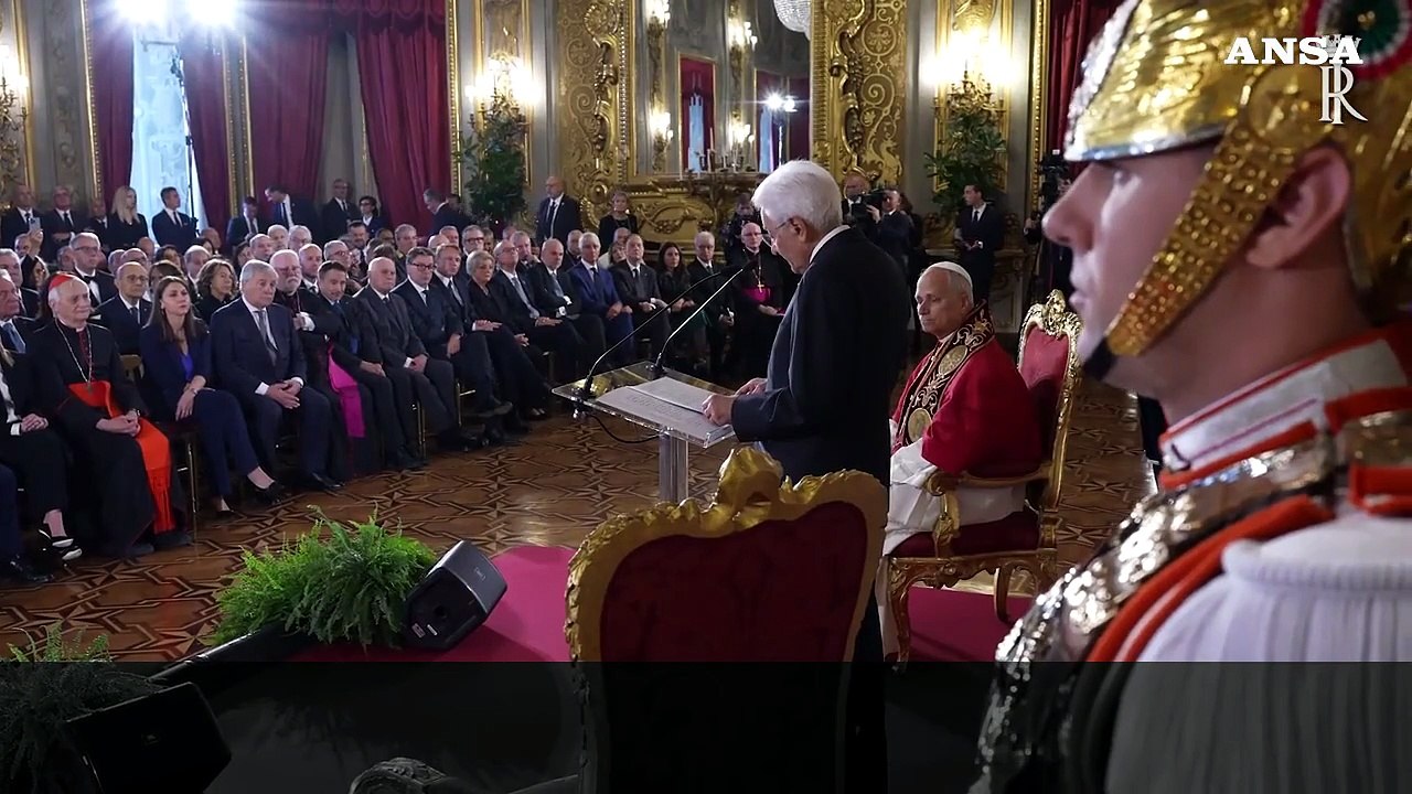 Mattarella: "L'aggressione russa crea insicurezza sull'intera Ue"