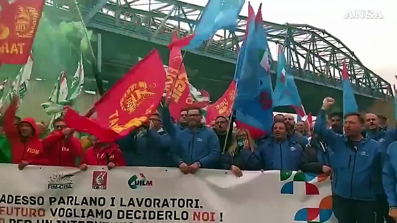 Ex Ilva: sciopero in tutti i siti, corteo a Taranto