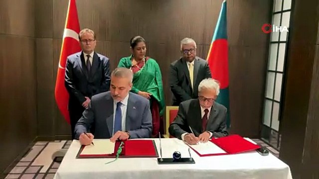 Türkiye ile Bangladeş arasında külterel varlıkların korunmasına ilişkin mutabakat zaptı imzalandı