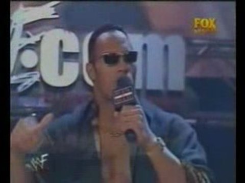 WWF The Rock&Triple H&Mcmahon family&Kane&Undertaker Segment