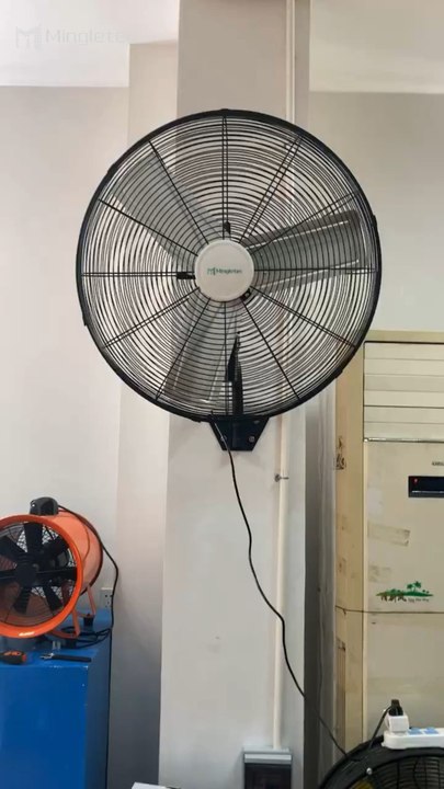 Mingletec industrial wall fan inspection#mingletec #mostefficient #wallfan #coolingfan #factories