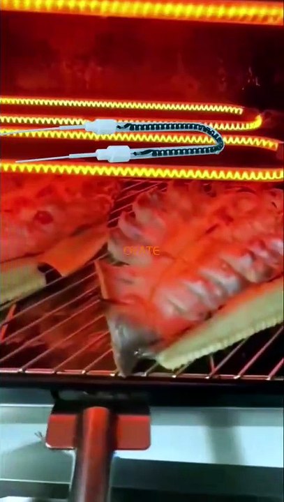 Customized infrared carbon fiber heat lamps 600w for barbecue