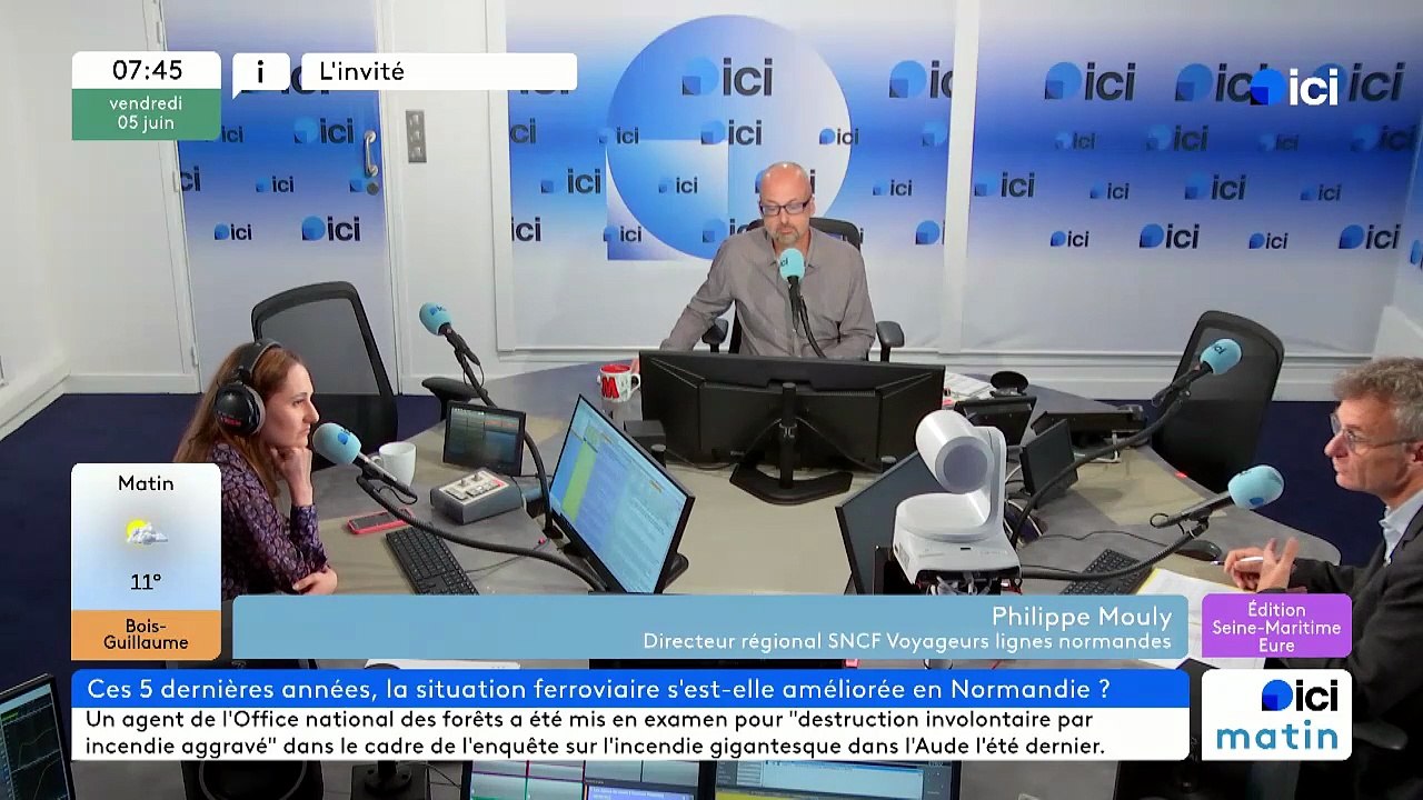 Philippe Mouly, directeur régional SNCF Voyageurs lignes normandes
