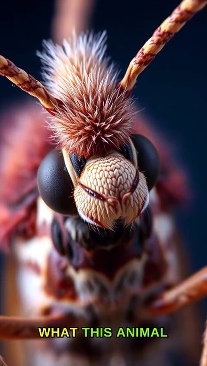 This Moth's Fuzzy Horns Are Mysterious