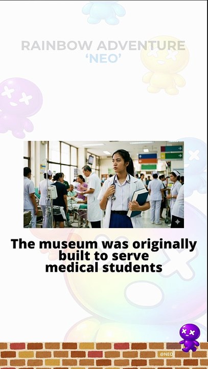 Thailand's Siriraj Museumwhere real human remains are kept on display.　#NEO #RAINBOWADVENTURE