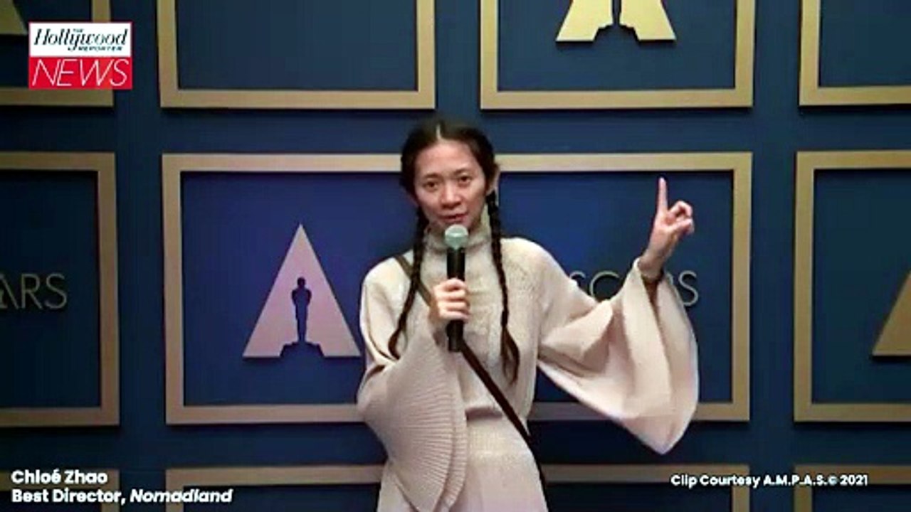 Chloé Zhao on Winning Best Director For 'Nomadland' | Oscars 2021 [Full Movie]