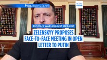 Zelenskyy proposes face-to-face meeting to discuss end of war in open letter to Putin