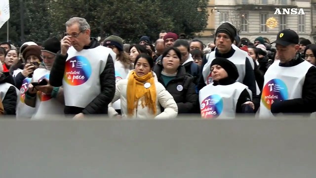 Milano, in centinaia alla Marcia per la Pace della Comunita' di Sant'Egidio