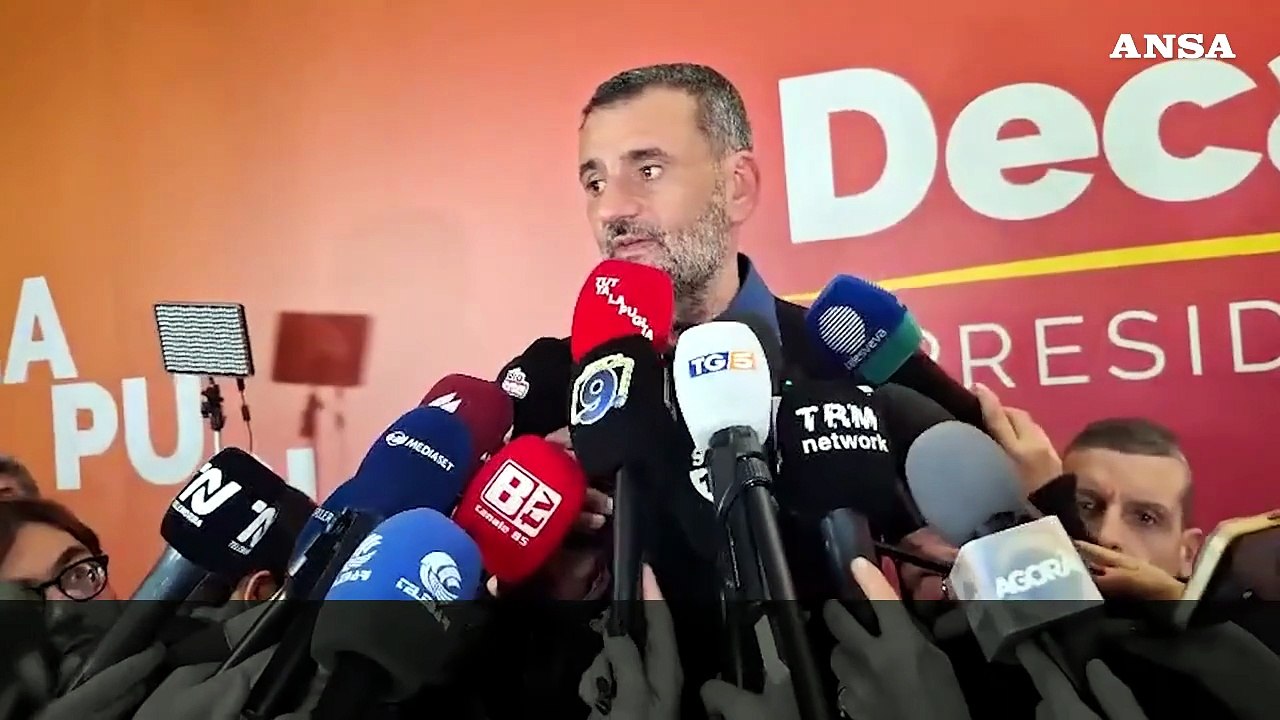 Decaro: "E' un risultato elettorale straordinario"