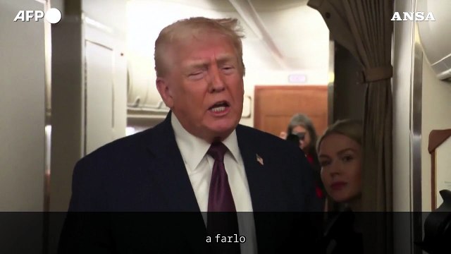 Trump: L'esercito Usa valuta opzioni molto forti per l'Iran