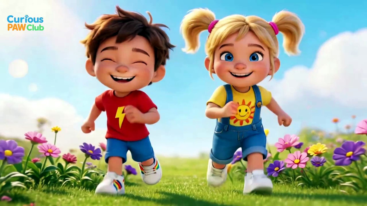 Outside Adventures! 🎉 | Energetic Kids Song | Swing, Slide & Run in the Sun