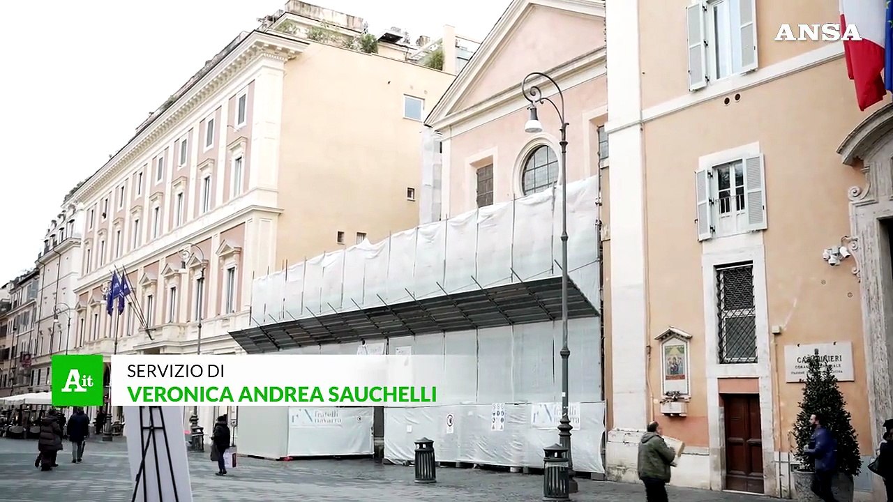 Roma, piccolo incendio nella Basilica di San Lorenzo in Lucina