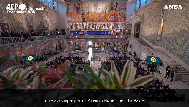 Premio Nobel per la pace Machado: Dobbiamo essere disposti a lottare per la liberta'