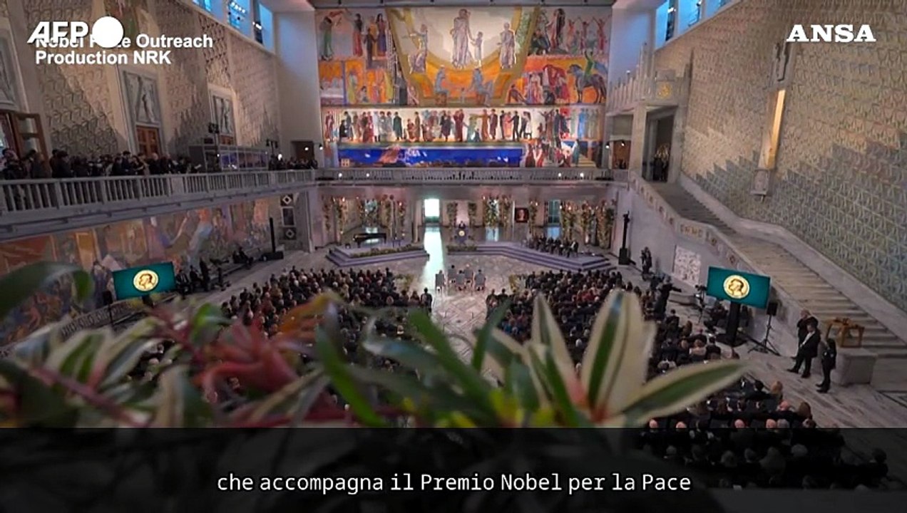 Premio Nobel per la pace Machado: "Dobbiamo essere disposti a lottare per la liberta'"