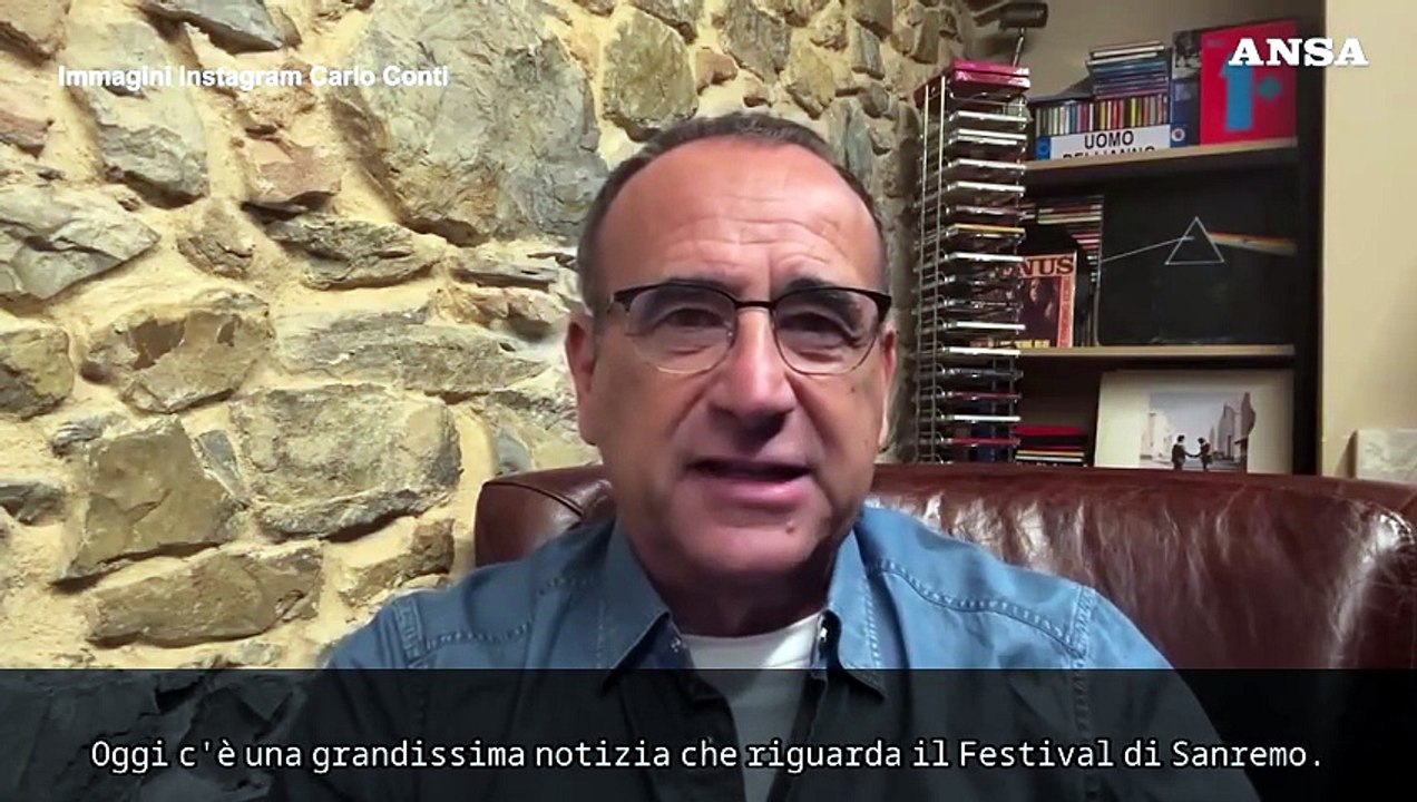 Carlo Conti: "Il 13 febbraio io, Pausini e i Big di Sanremo ricevuti da Mattarella"