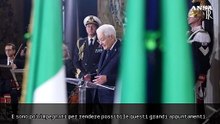 Mattarella consegna il tricolore per i Giochi di Milano Cortina 2026: "L'Italia sara' al centro del mondo"